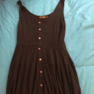 black dress